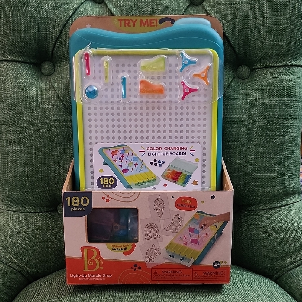 B. Toys Light-Up Marble Drop Set